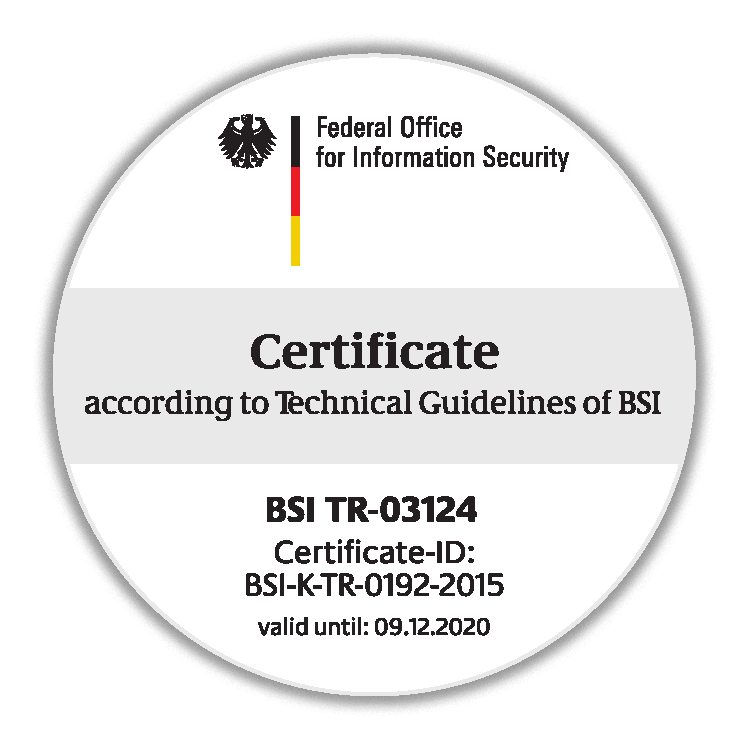 BSI-Certificate